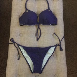 Victoria’s Secret Two Piece Padded Plunge Bikini